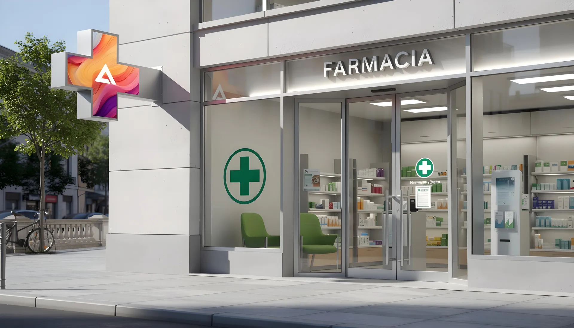 Cross Pharmacy Display