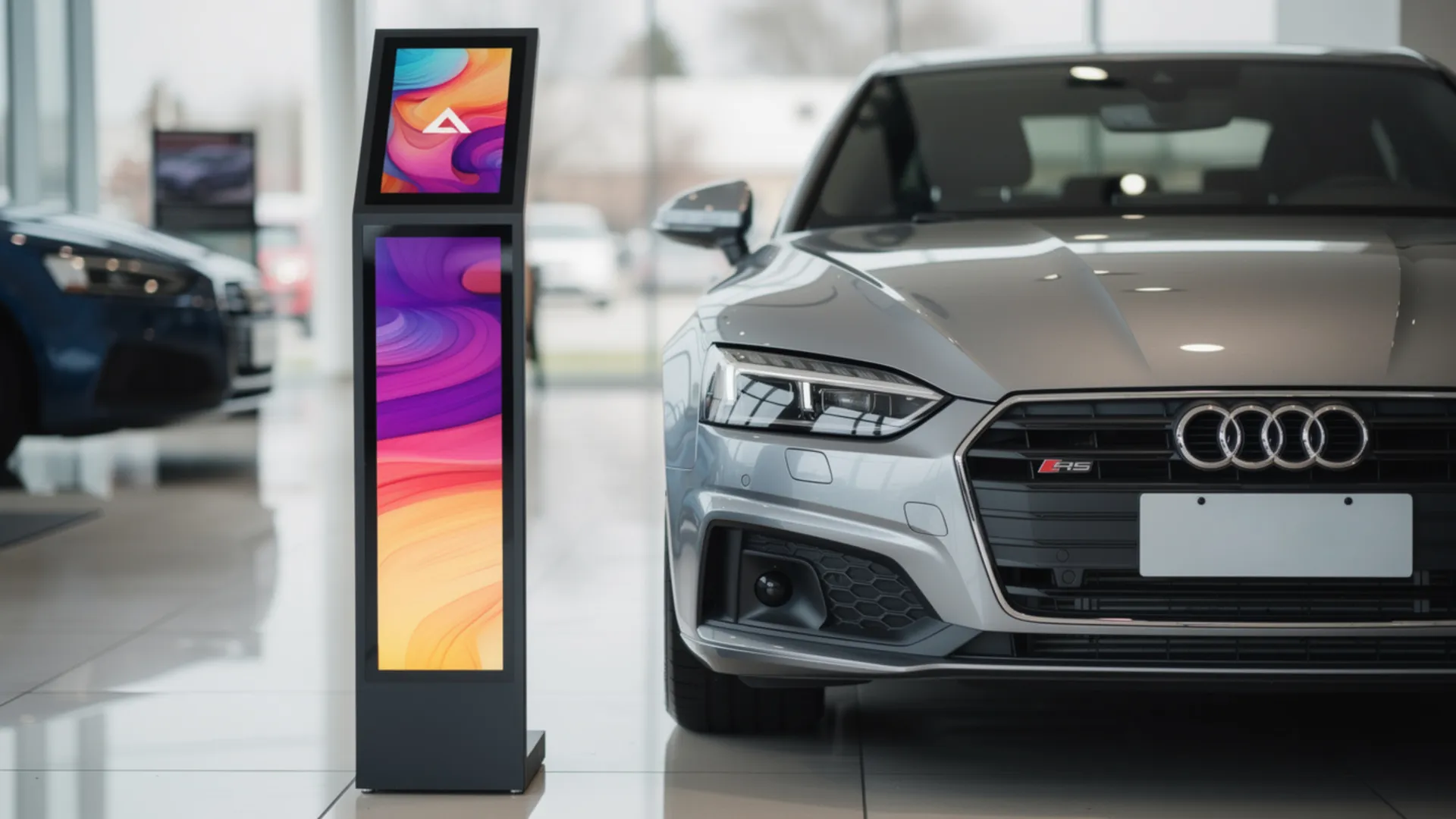 Advertising Banner Totem